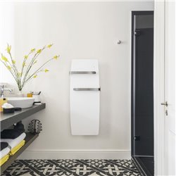 Sèche serviette électrique soufflant Etic bains 500+1000 Watts