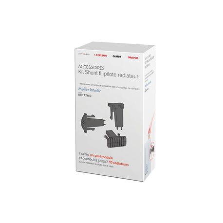 Kit Shunt fil-pilote Netatmo pour la connexion de plusieurs radiateurs