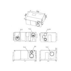 VMC double flux auto haut rendement - PRIMOCOSY SRI BP ATLANTIC - 412237  VMC Primocosy avec télécommande radio