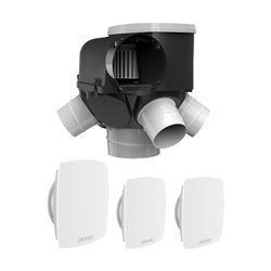 VMC simple flux Autocosy Kit avec 3 bouches Line