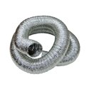 Conduit souple ⌀ 80mm L 6m aluminium circulaire