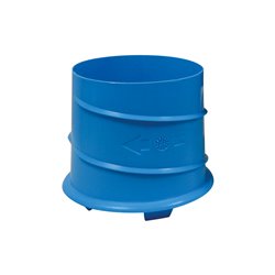 Piquage bleu ø80mm