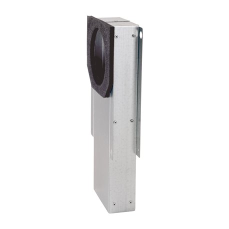 Manchon coudé ø125mm pour bouche hygro