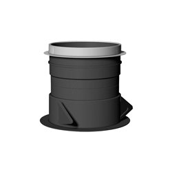 Manchon court ø80mm pour bouche d'extraction