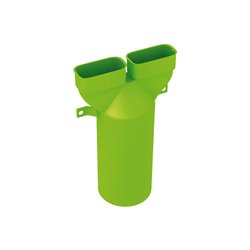 Raccord mixte droit Clip&Go 60x130 mm + 1 bouchon