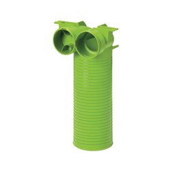Coude mixte vertical Clip&Go Vertical Ø75 mm