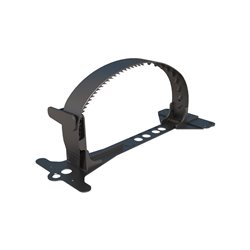 Collier fixation universelle pour gamme Ø75mm - Ø90mm - 60 x 130mm - 50 x 100mm