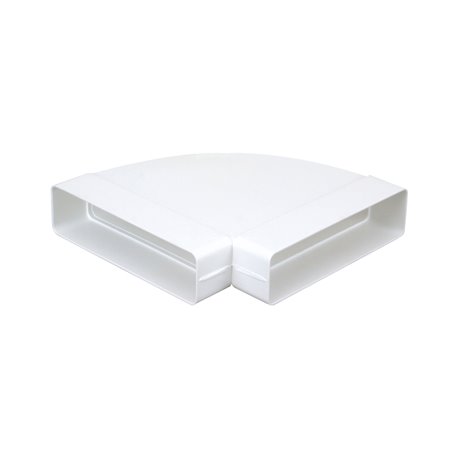 Coude horizontal 90° 55x110 mm standard