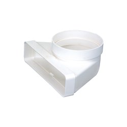 Coude mixte vertical 55x220 mm standard