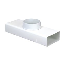 Té 90° ⌀125mm  55x220 mm