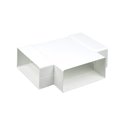 Té horizontal 90° 55x110 mm