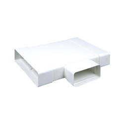 Té horizontal rectangulaire 55x220x110mm 