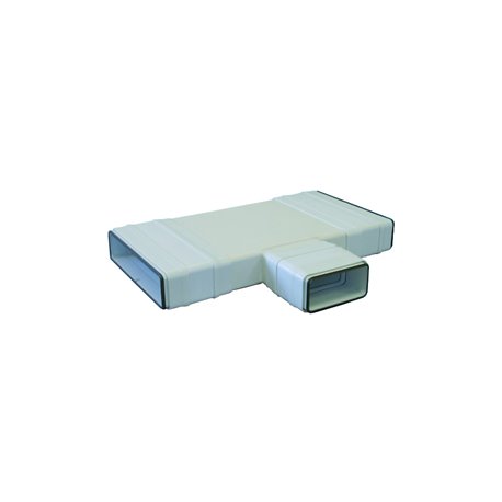 Té horizontal rectangulaire avec joints 55x220x110mm 