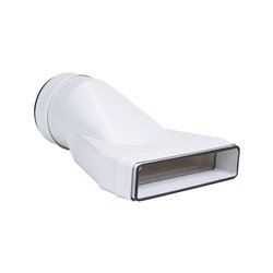Raccord mixte 55x220 / ⌀125 mm  avec joint