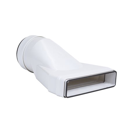 Raccord mixte 55x220 / ⌀125 mm  avec joint