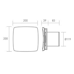 Extracteur continue Curv Confort 120 I pour cuisine