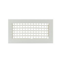 Grille de soufflage double déflexion ABS à ailettes mobiles GDF-ABS 300x150 mm