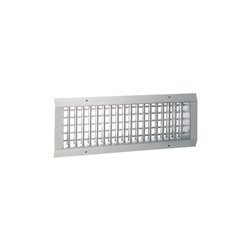 Grille de soufflage acier peint GCF double déflexion 600x75 mm
