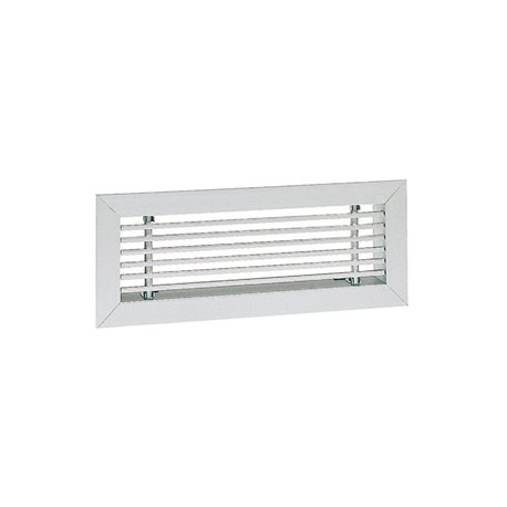 Grille de soufflage linéaire à ailettes fixes DLA anodisé 800x200 mm Grille de soufflage linéaire à ailettes fixes DLA anodisé 800x200 mm
