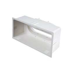Plénum ABS piquage arrière BBG-ABS 400x150 mm