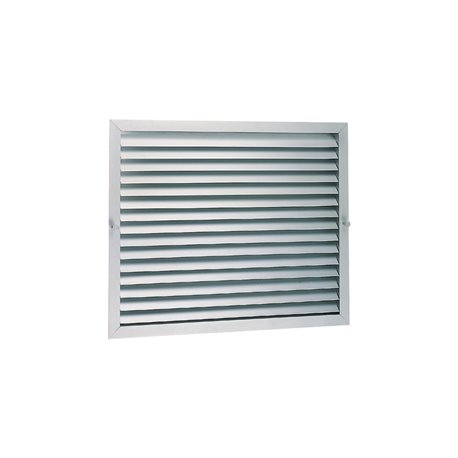 Grille de reprise avec filtre et façade démontable GPF blanc laqué 500x500 mm Grille de reprise avec filtre et façade démontable GPF blanc laqué 500x500 mm