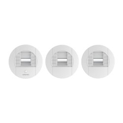 Kit Bouche VMC hygroréglable manuel lot de 3