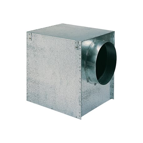 Plénum isolé pour diffuseur carré PFL 225x225 mm