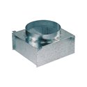 Plénum isolé pour diffuseur carré PFD 450x450 mm