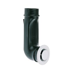 Bouche fixe Ø80 mm Manchon coudé