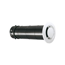 Bouche fixe Ø125 mm Manchon long
