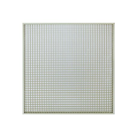 Grille de reprise à maille carrée GRMC-FP avec filtre sans plénum Grille de reprise à maille carrée GRMC-FP avec filtre sans plénum
