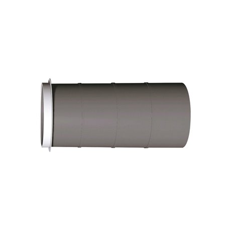 Manchon long Ø125mm pour bouche d'extraction