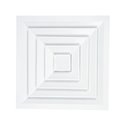 Diffuseur carré 4 directions à noyau démontable DC4D 300x300 mm