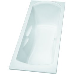 Baignoire rectangulaire Ulysse 180x80 cm 220 Litres