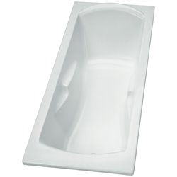 Baignoire rectangulaire Ulysse 160x70 cm 160 Litres