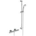 Ensemble de douche Okyris thermostatique, barre 60 cm