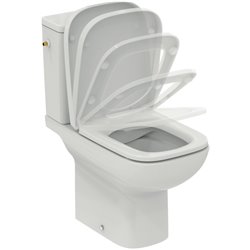 WC à poser Okyris sans bride abattant thermodur et frein de chute