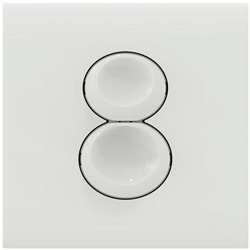 Plaque de commande Septa Pro P4 Blanc