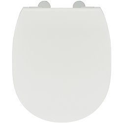 Abattant WC Ultra-fin Sanis Frein de chute Blanc