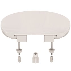 Abattant WC Ulysse Frein de chute Blanc