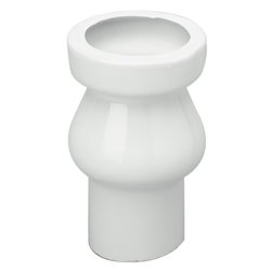 Tubulure courte en porcelaine