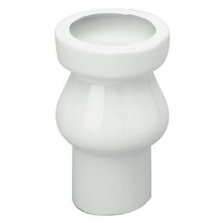 Tubulure courte en porcelaine