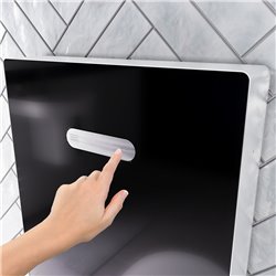 Bâti-support Prosys Neox noir et pneumatique, réservoir 80 mm