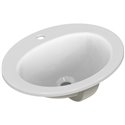 Lavabo Ulysse 50x43 cm à encastrer par-dessus