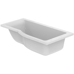 Baignoire asymétrique Connect Air Asymétrique 150x80 cm tête à gauche