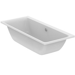 Baignoire Rectangulaire Connect Air 180x80 cm tête double