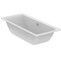Baignoire Rectangulaire Connect Air 180x80 cm tête double