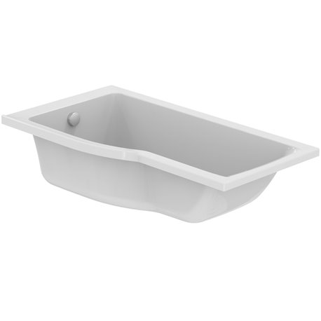 Baignoire asymétrique Connect Air Asymétrique 150x80 cm tête à droite