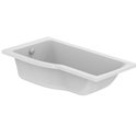 Baignoire asymétrique Connect Air Asymétrique 150x80 cm tête à droite