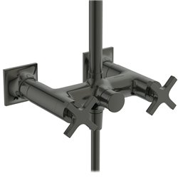 Ensemble de douche Joy Neo Poignées croix Gris magnétique